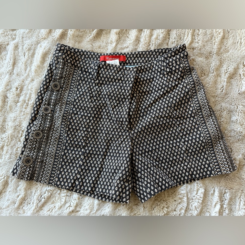 BUNDLE Cartonnier Monochrome Geometric High Waist Shorts/White Old Navy Shorts